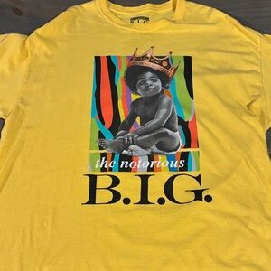 B.I.G. Kids Yellow Graphic T-Shirt